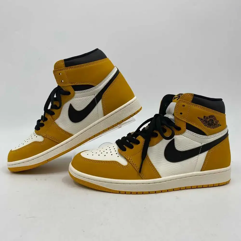 Nike Yellow Black Air Jordan Sneakers | Men’s Size 9.5